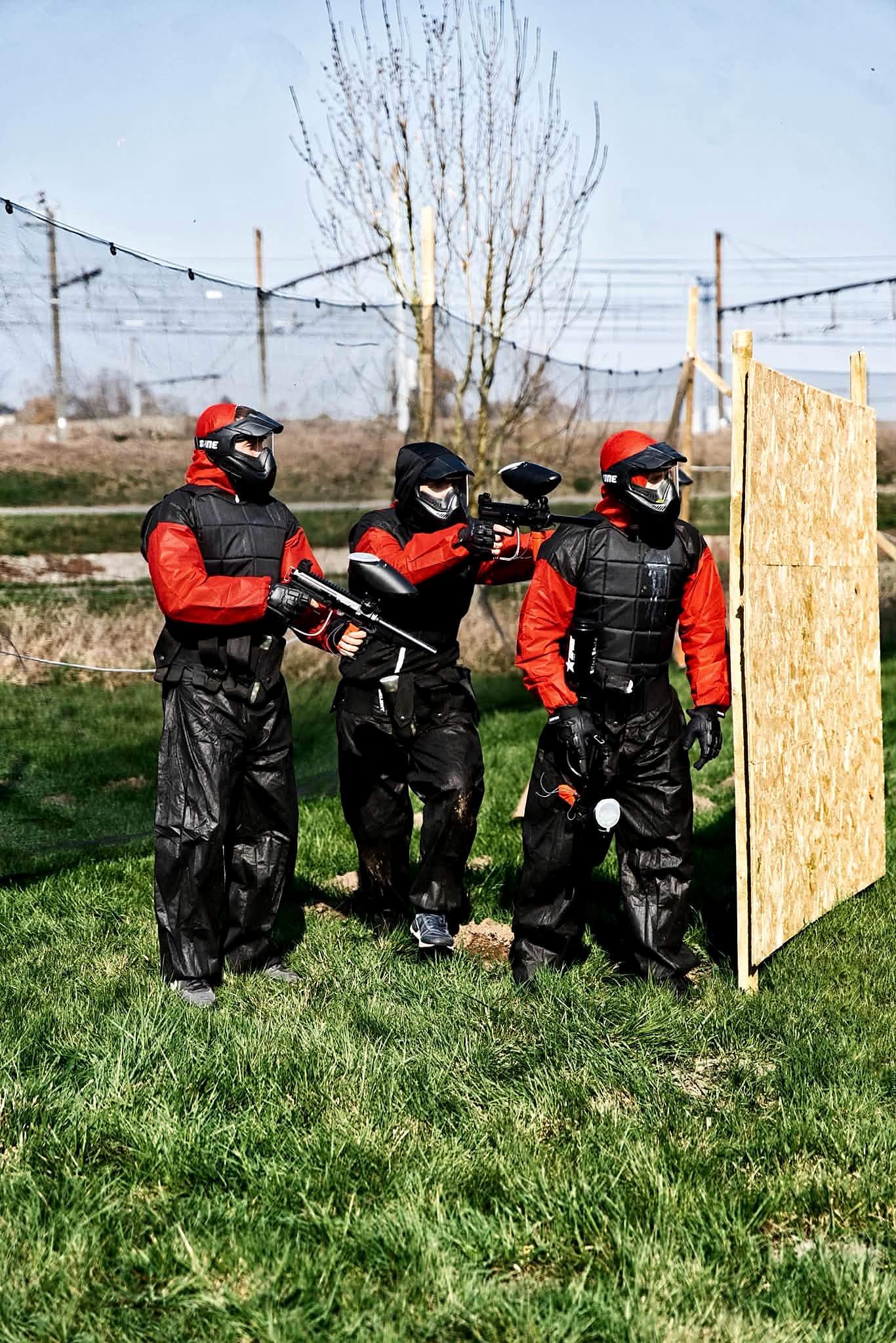 Escouade Paint Force en mission sur la zone d'operation