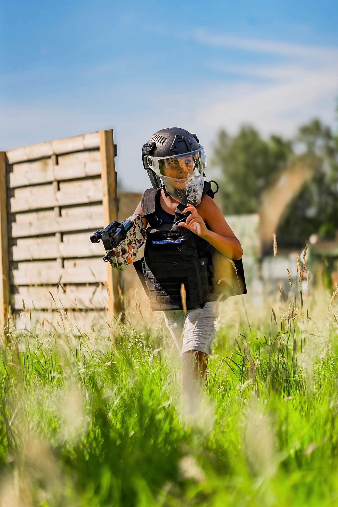 Jeune recrue Splash Ops progresse sur la zone d'operation